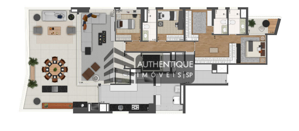 Apartamento à venda com 4 quartos, 370m² - Foto 24