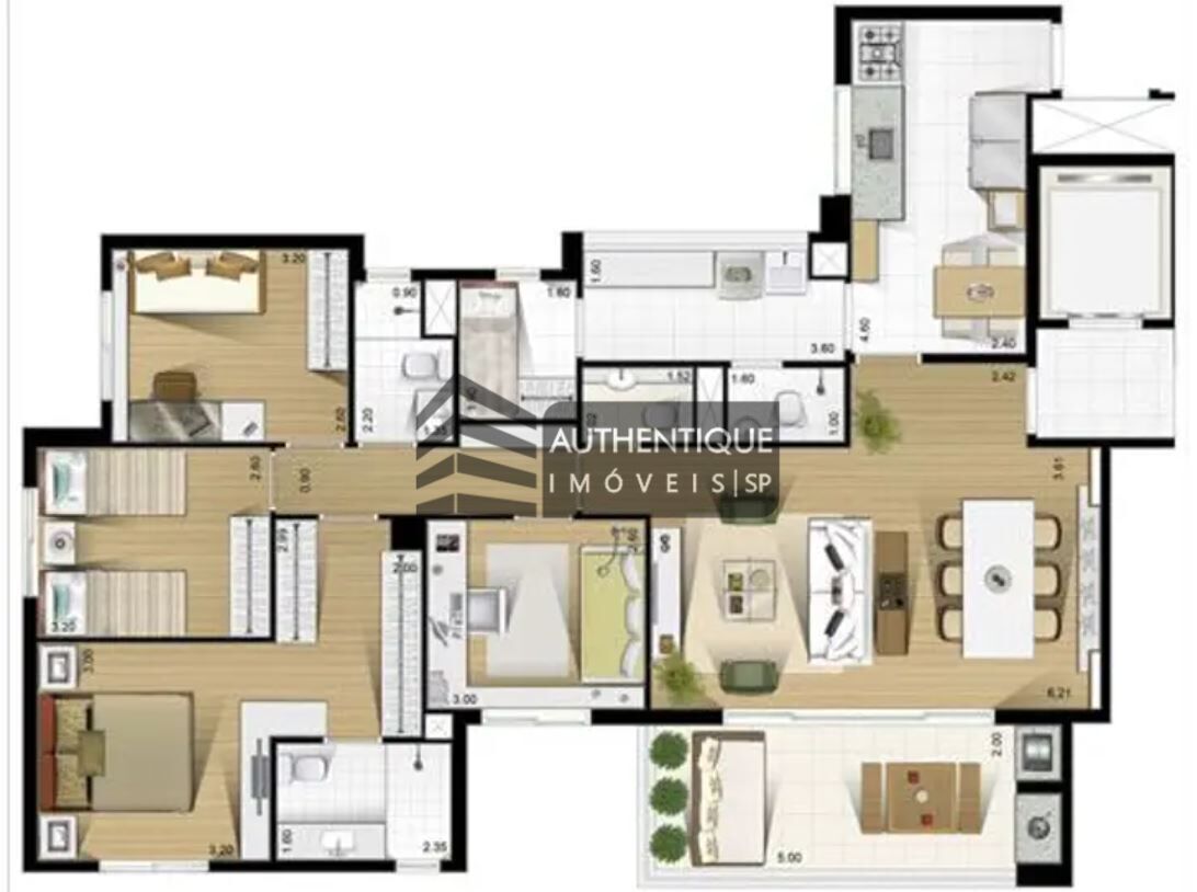 Apartamento à venda com 3 quartos, 129m² - Foto 12