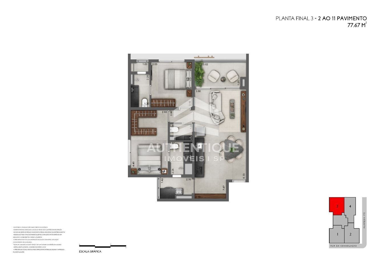 Apartamento, 1 quarto, 65 m² - Foto 39