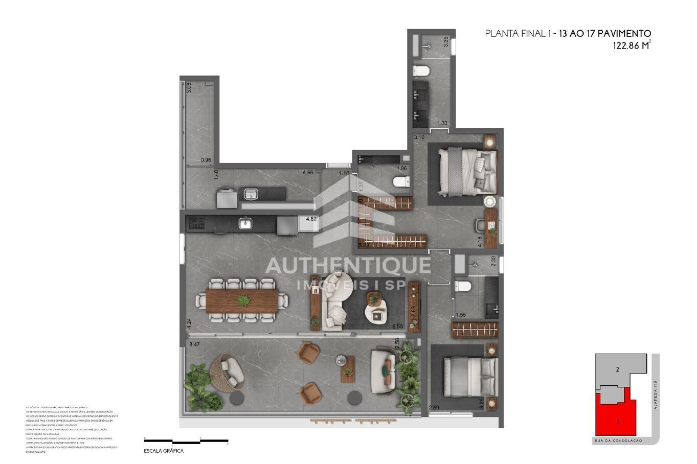 Apartamento, 1 quarto, 65 m² - Foto 28