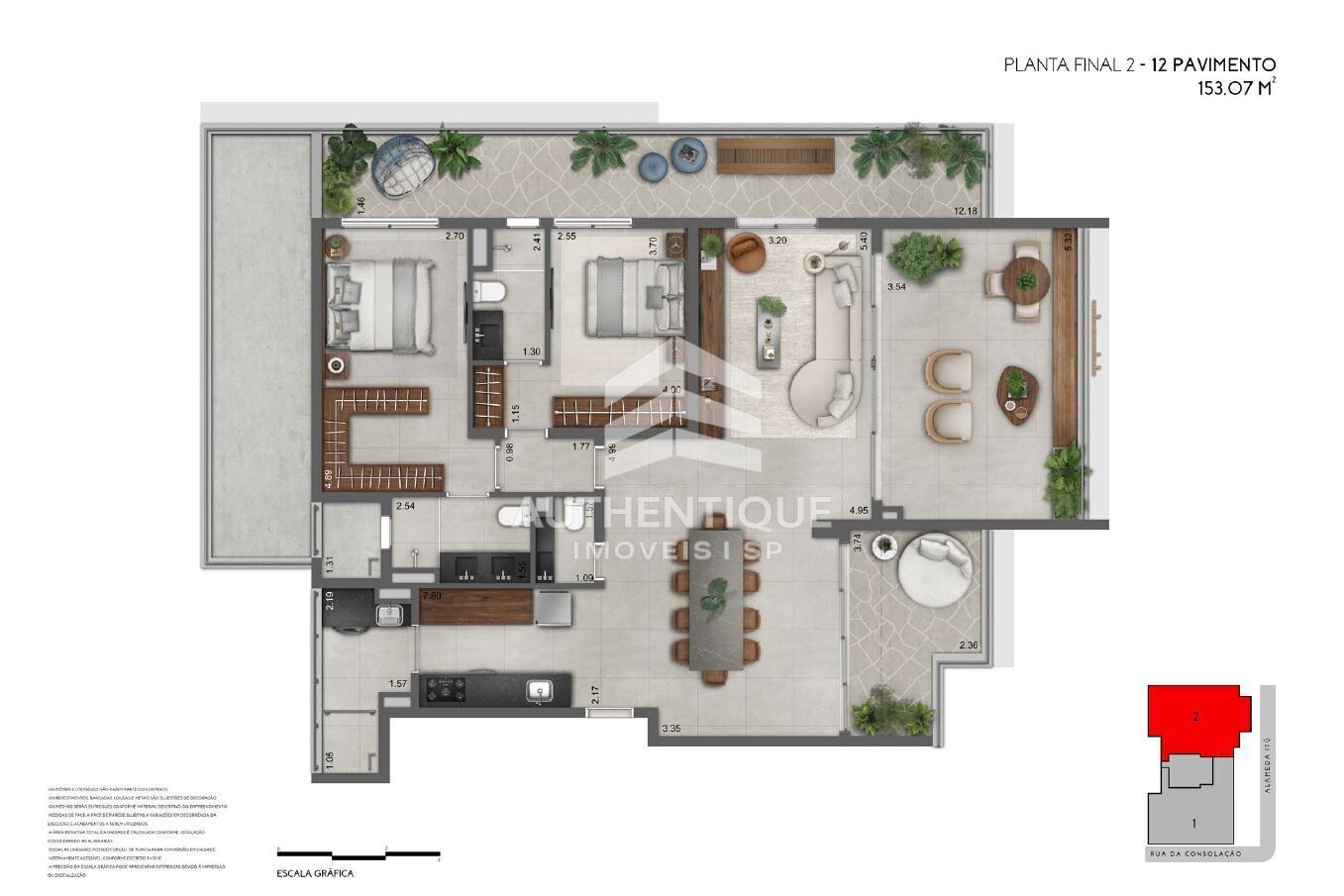 Apartamento, 1 quarto, 65 m² - Foto 38