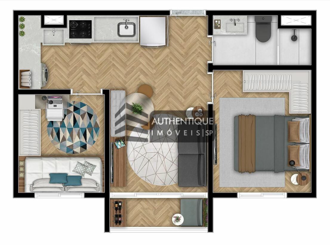 Apartamento à venda com 2 quartos, 35m² - Foto 27