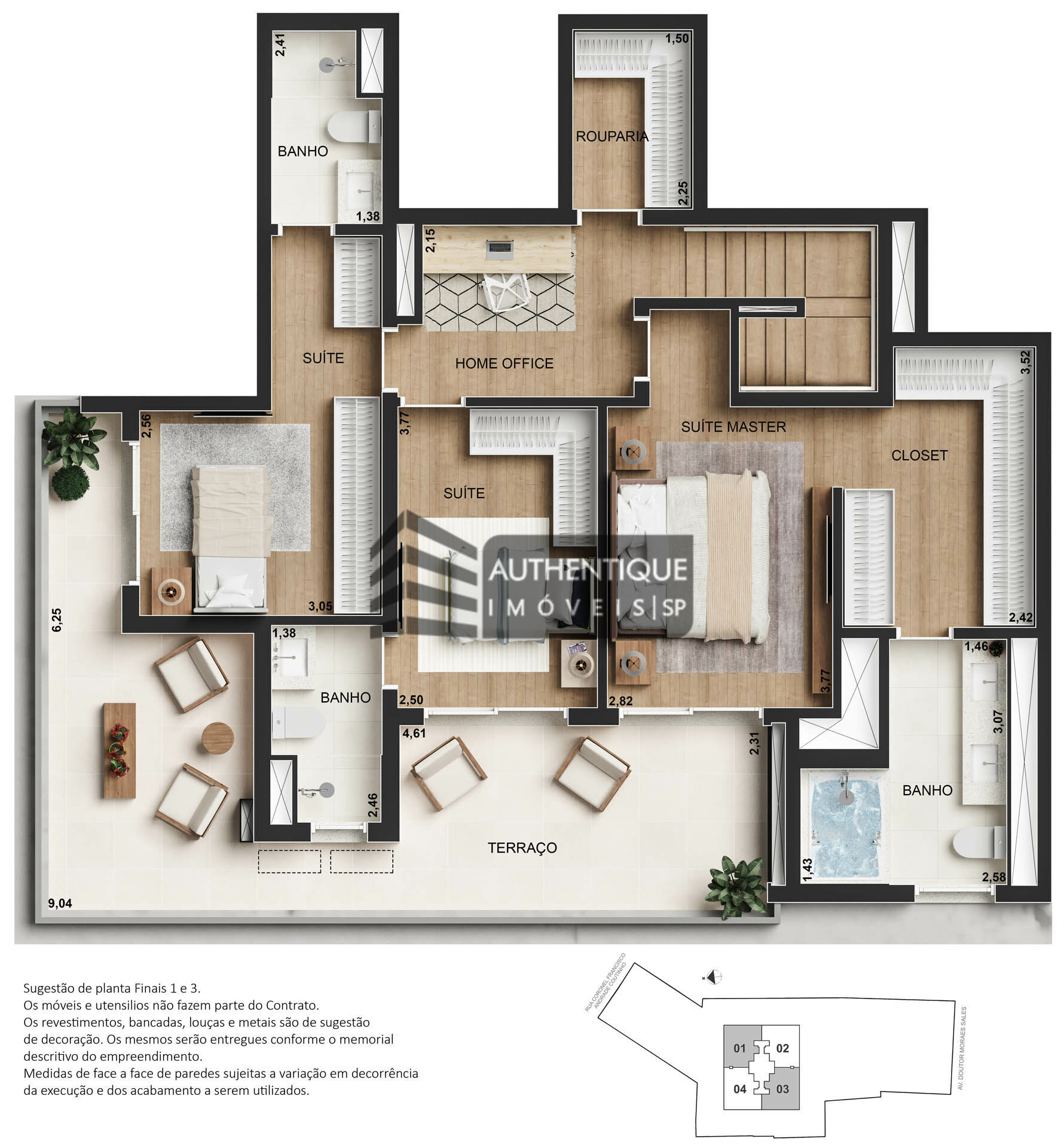 Apartamento à venda com 3 quartos, 126m² - Foto 25