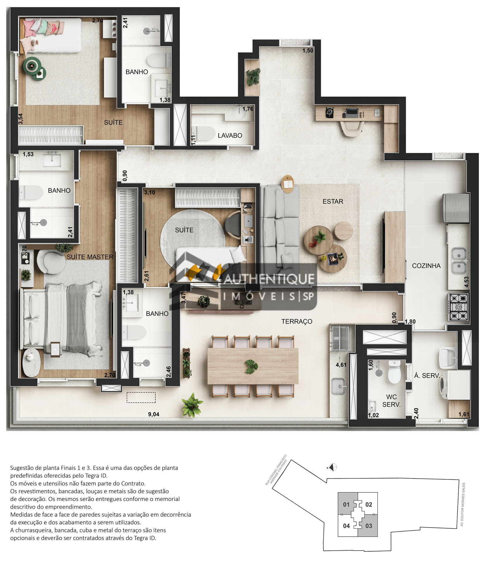 Apartamento à venda com 3 quartos, 126m² - Foto 28