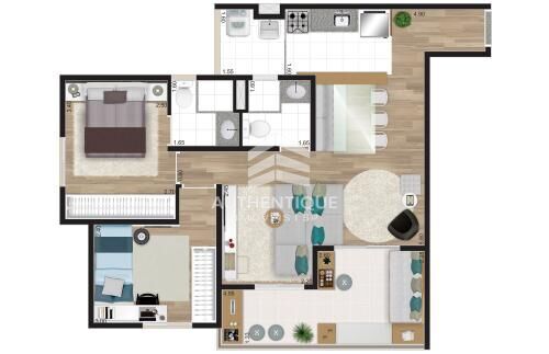 Apartamento, 2 quartos, 67 m² - Foto 4