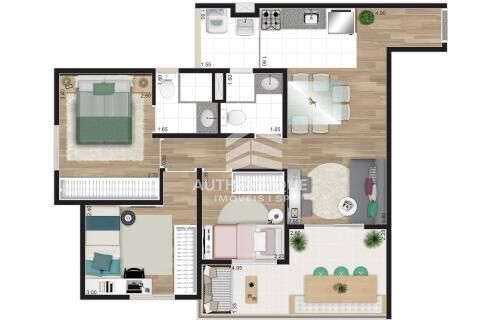 Apartamento, 2 quartos, 67 m² - Foto 3