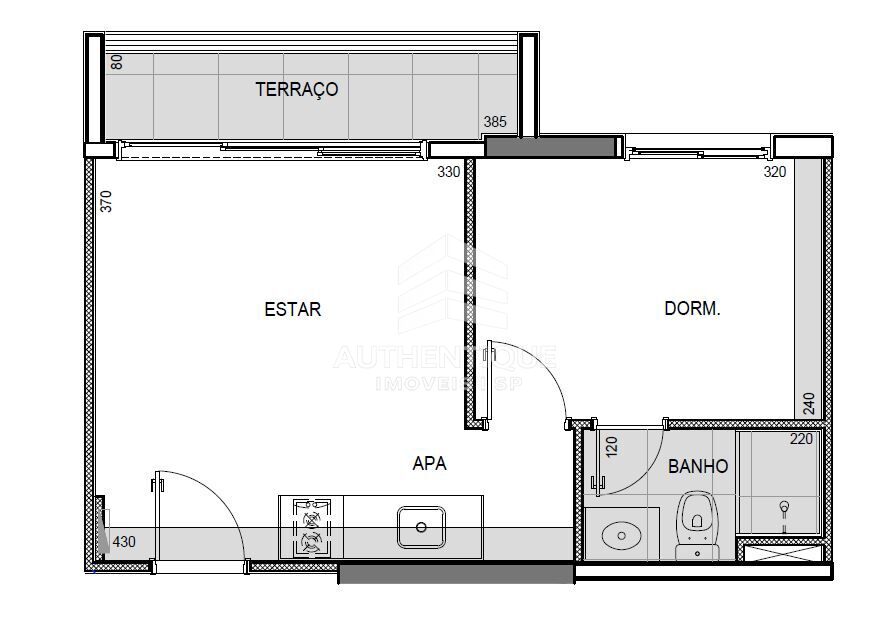 Apartamento, 1 quarto, 31 m² - Foto 17