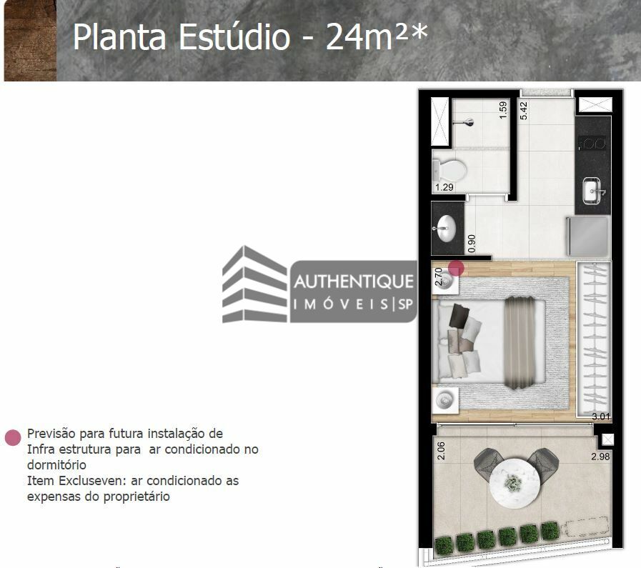 Apartamento à venda com 2 quartos, 118m² - Foto 42