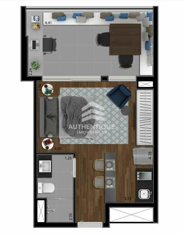 Apartamento, 2 quartos, 61 m² - Foto 33