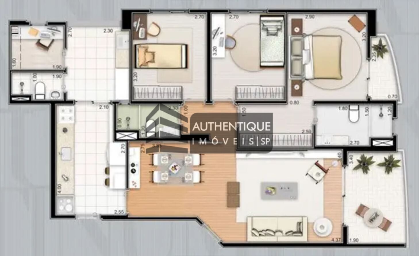 Apartamento à venda com 3 quartos, 103m² - Foto 20