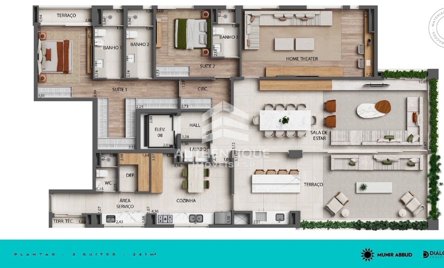 Cobertura, 3 quartos, 354 m² - Foto 41