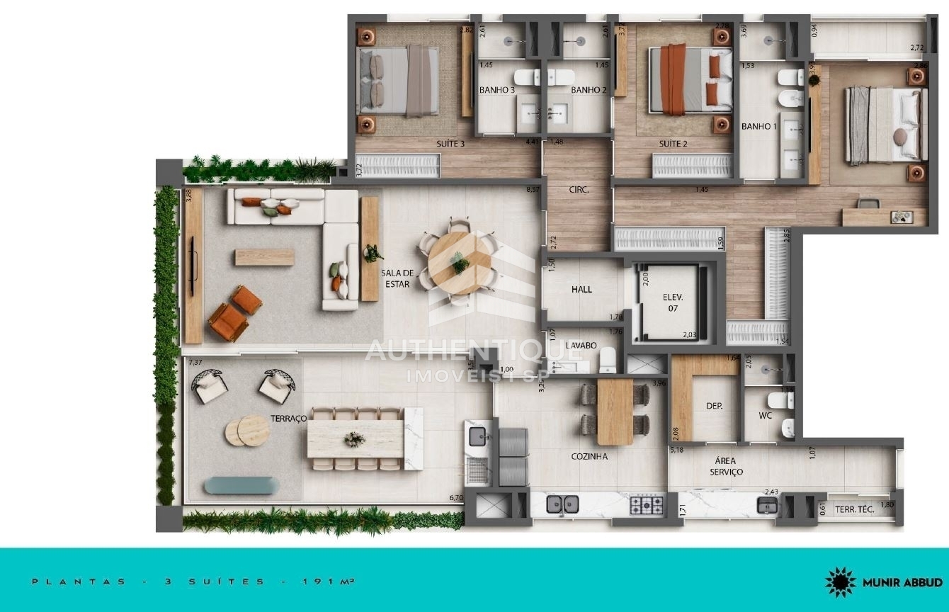 Cobertura, 3 quartos, 354 m² - Foto 40
