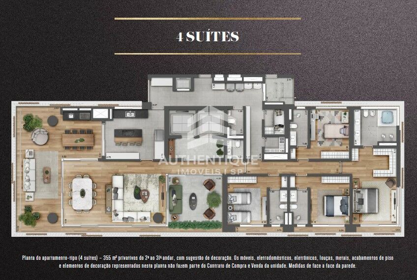 Apartamento, 4 quartos, 355 m² - Foto 19