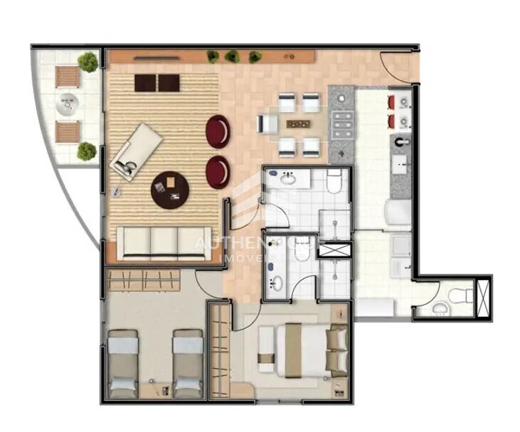 Apartamento, 2 quartos, 80 m² - Foto 16