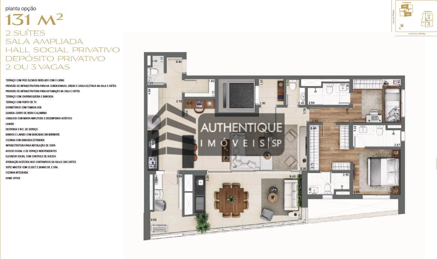 Apartamento, 3 quartos, 131 m² - Foto 33