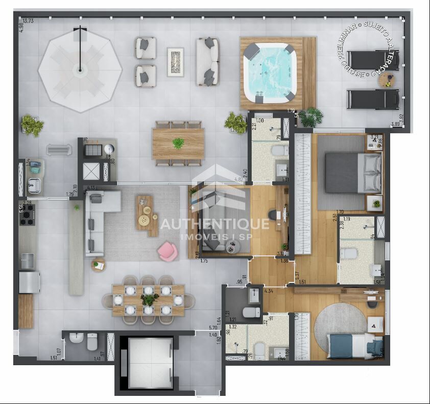 Apartamento, 3 quartos, 183 m² - Foto 38