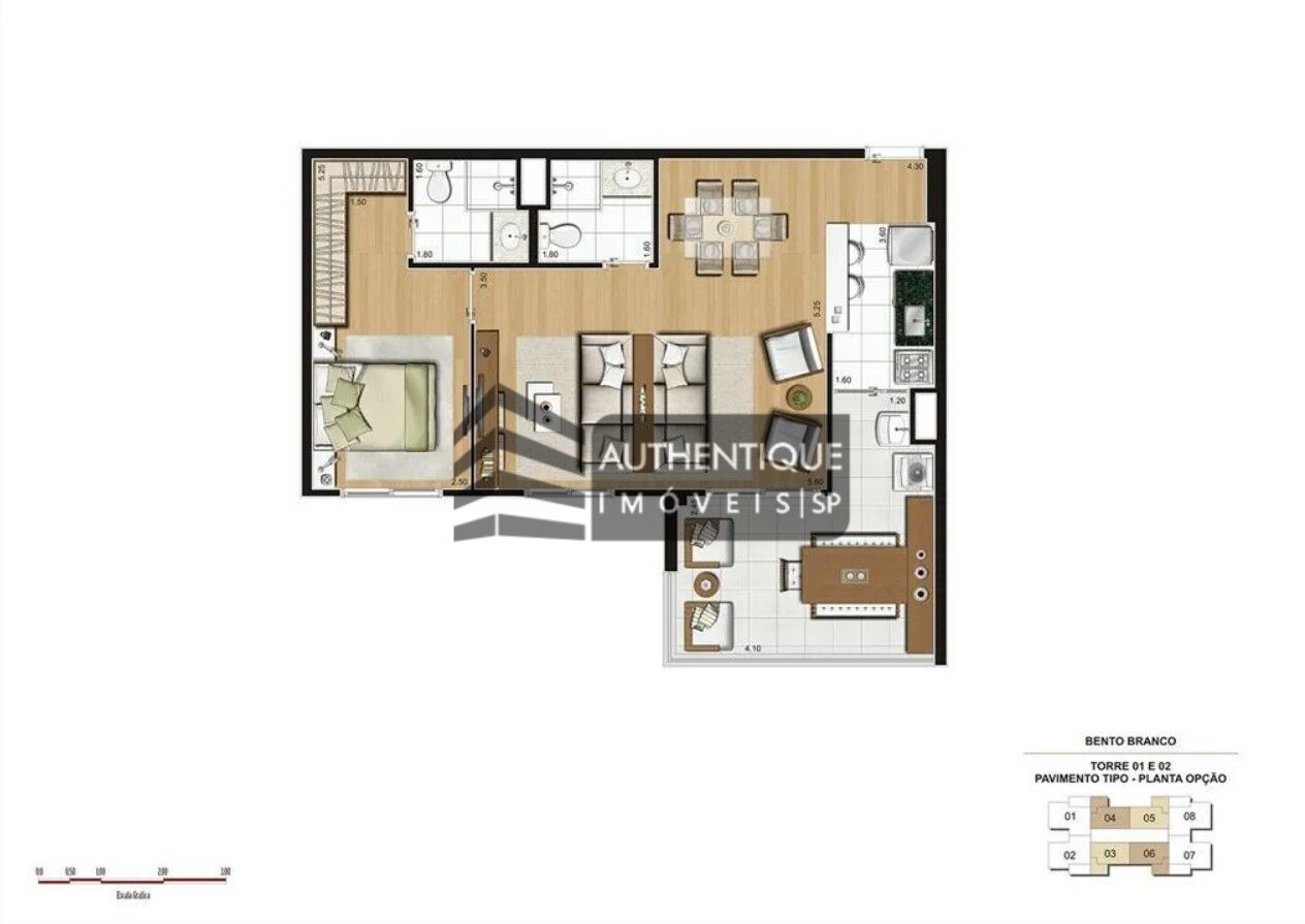 Apartamento à venda com 2 quartos, 68m² - Foto 51