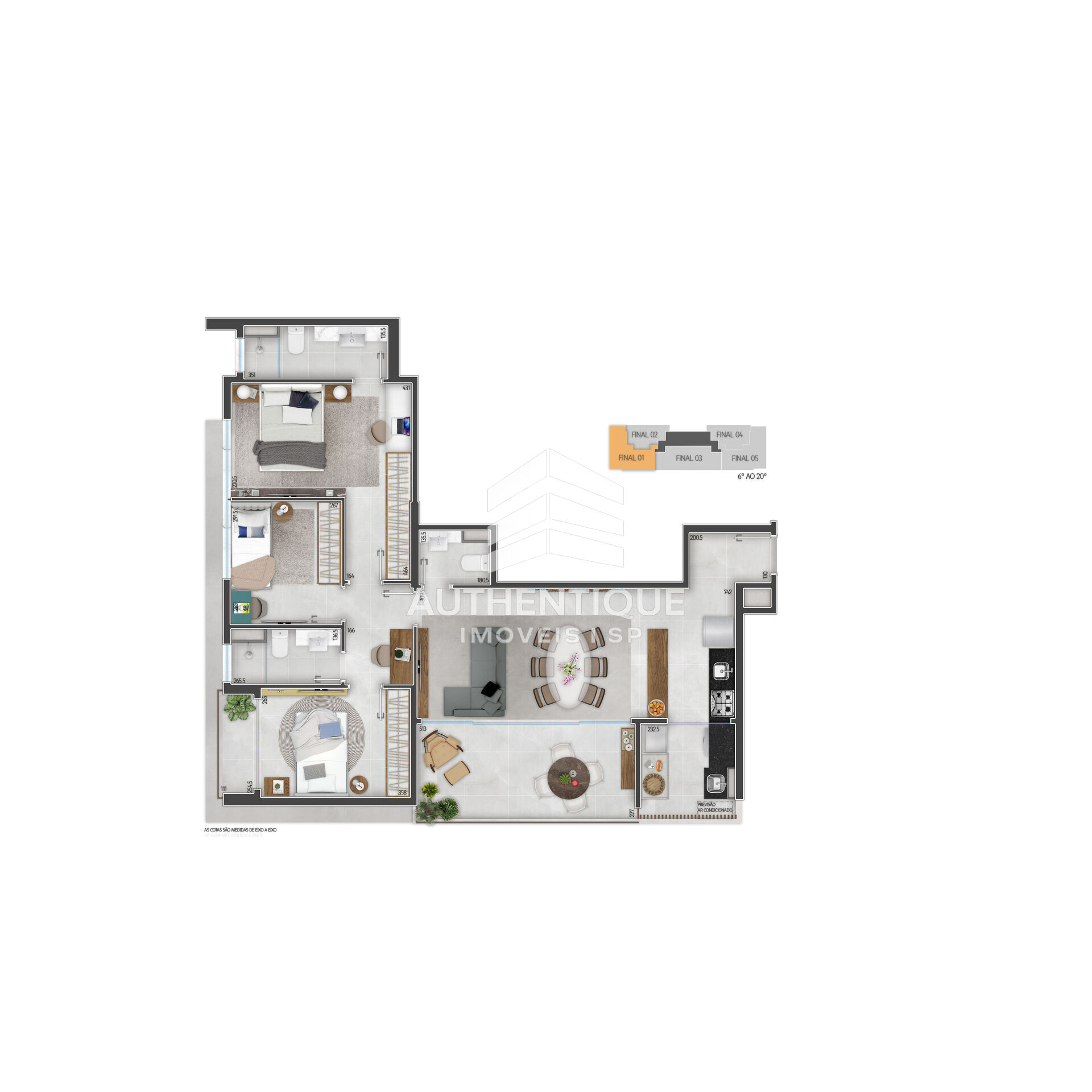 Apartamento, 3 quartos, 93 m² - Foto 42