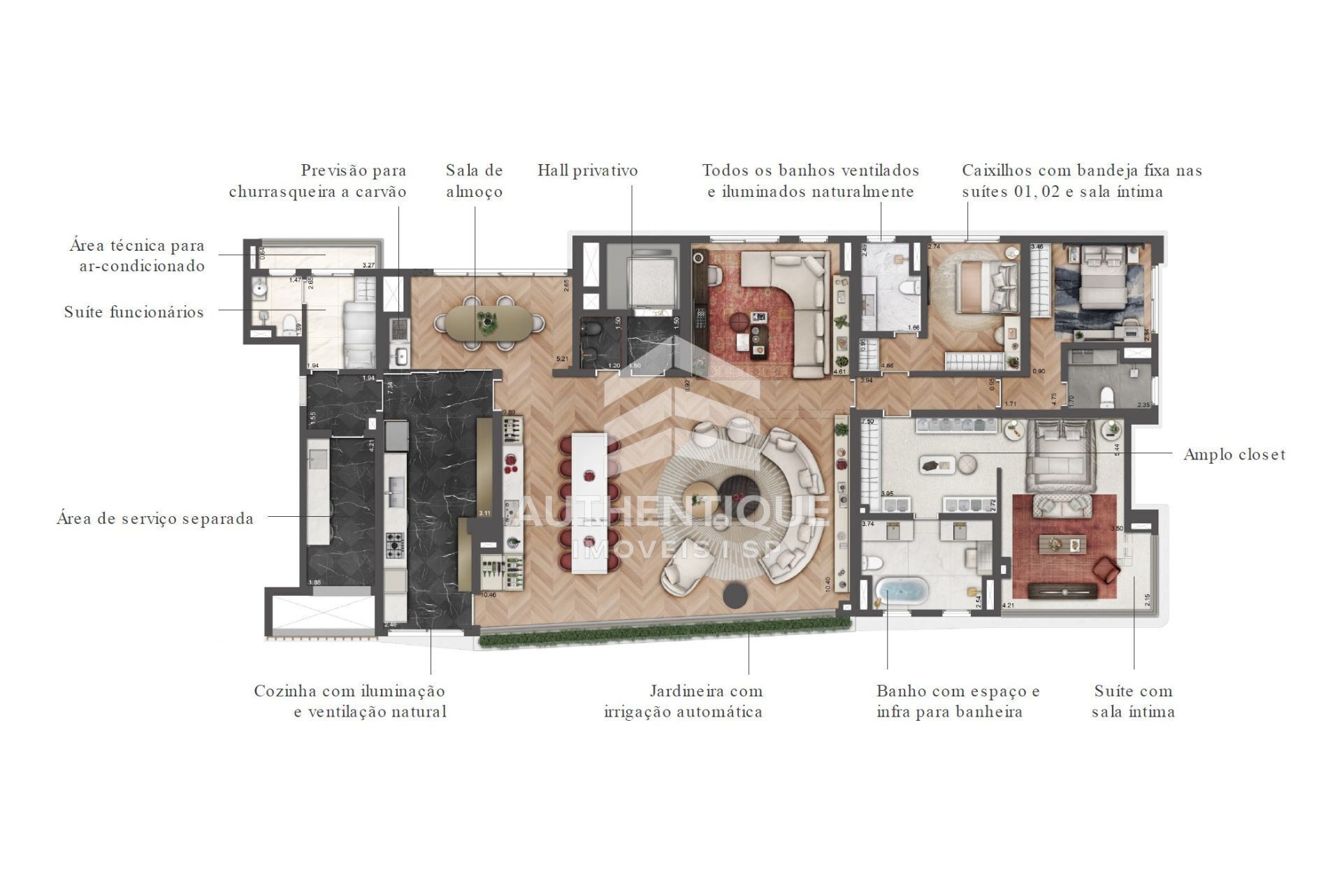 Apartamento, 4 quartos, 264 m² - Foto 32