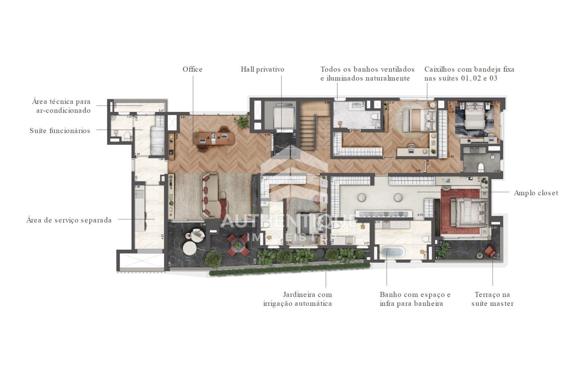 Apartamento, 4 quartos, 264 m² - Foto 26