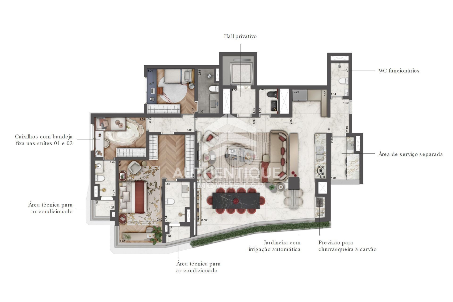 Apartamento, 4 quartos, 264 m² - Foto 28