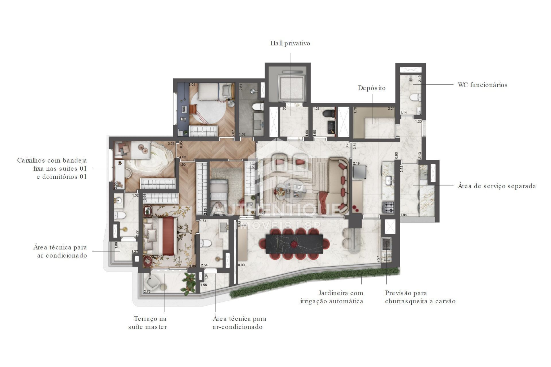 Apartamento, 4 quartos, 264 m² - Foto 30
