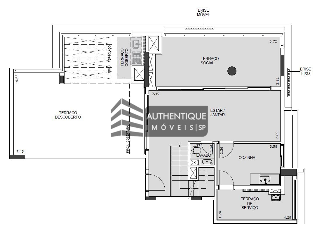 Cobertura à venda com 3 quartos, 228m² - Foto 58