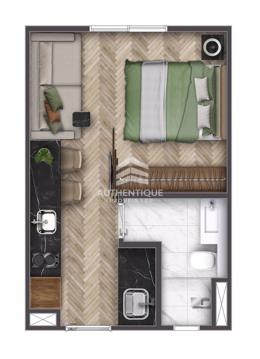 Apartamento, 1 quarto, 32 m² - Foto 22
