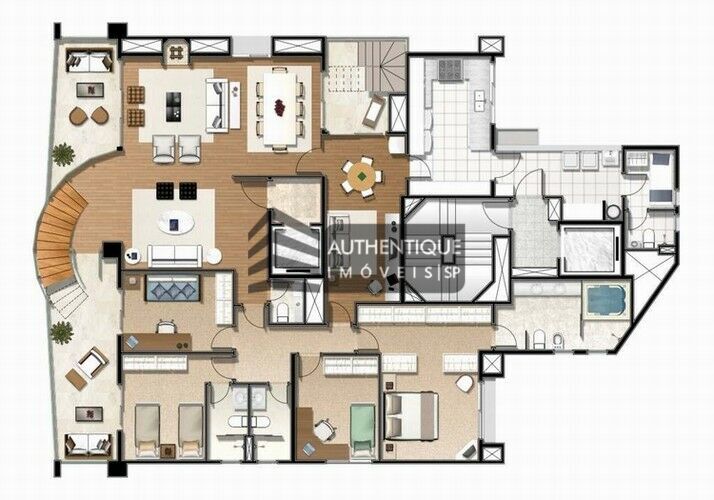 Apartamento à venda com 3 quartos, 162m² - Foto 13