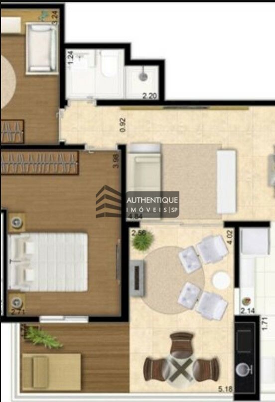 Apartamento à venda com 1 quarto, 45m² - Foto 33