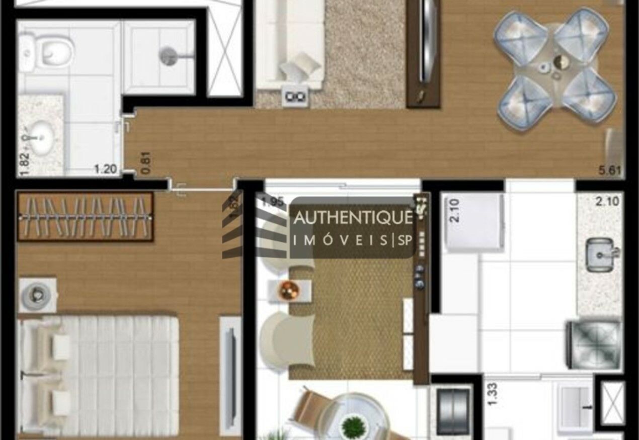 Apartamento à venda com 1 quarto, 45m² - Foto 34