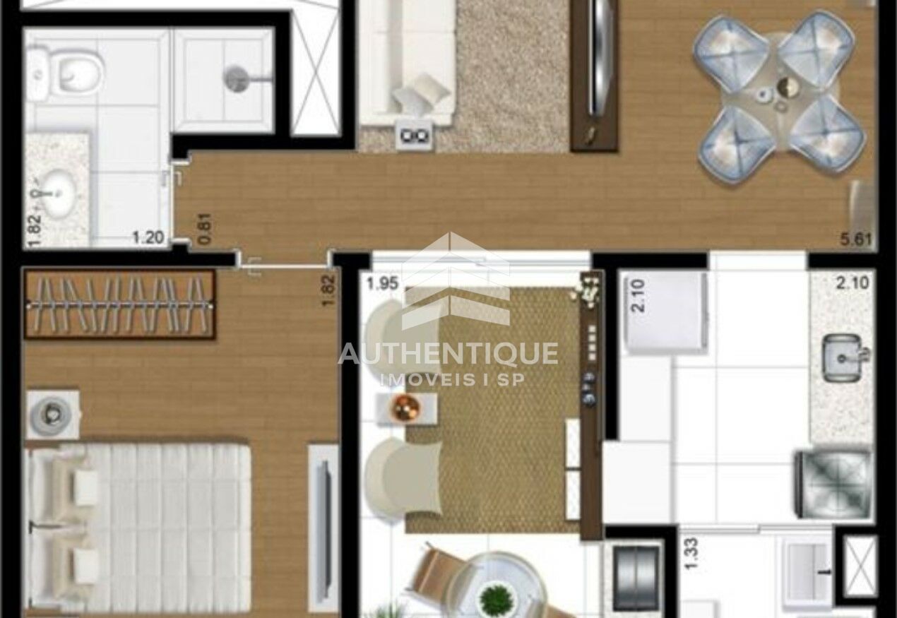 Apartamento, 1 quarto, 45 m² - Foto 34