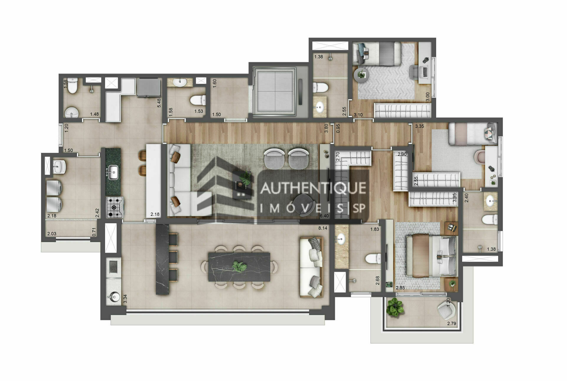 Cobertura à venda com 3 quartos, 305m² - Foto 26