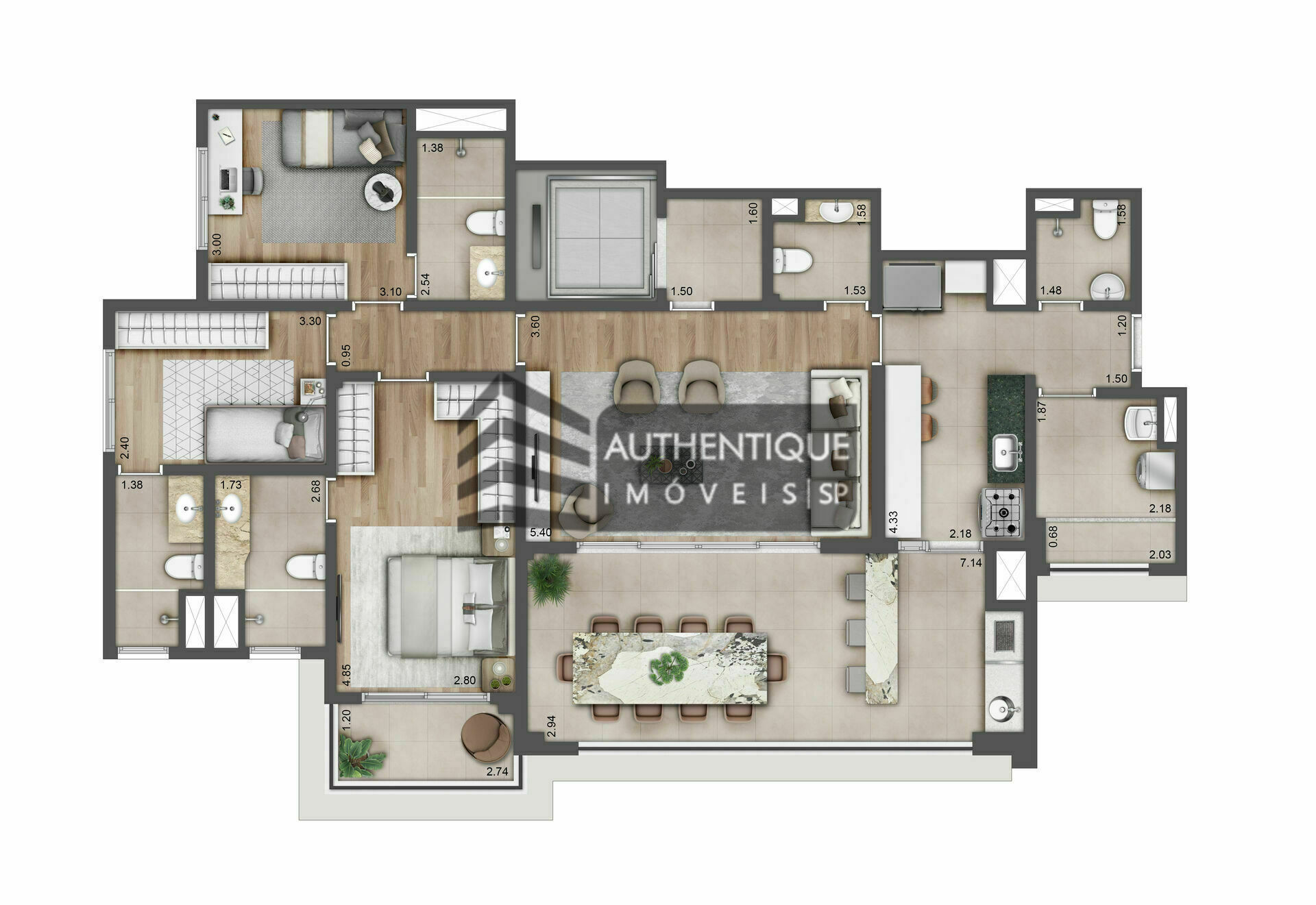 Cobertura à venda com 3 quartos, 305m² - Foto 25