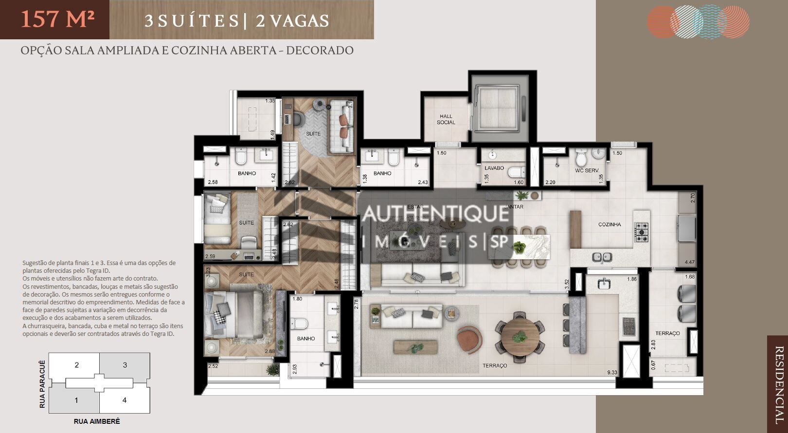 Apartamento à venda com 4 quartos, 157m² - Foto 47