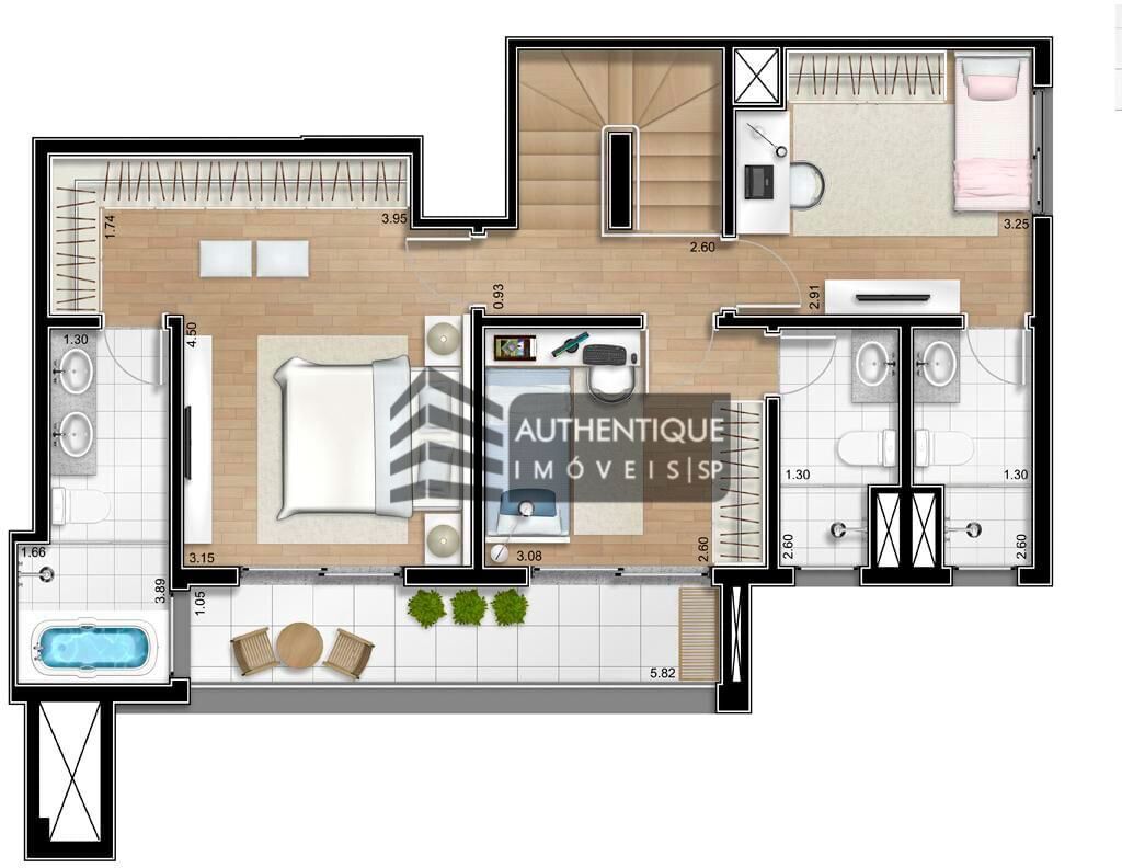 Apartamento à venda com 2 quartos, 95m² - Foto 51