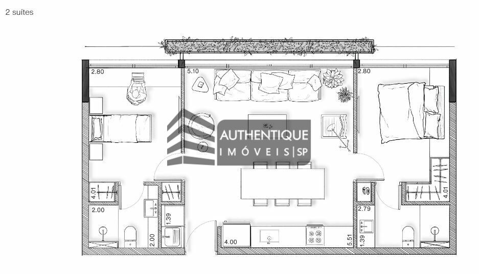 Cobertura, 2 quartos, 314 m² - Foto 26