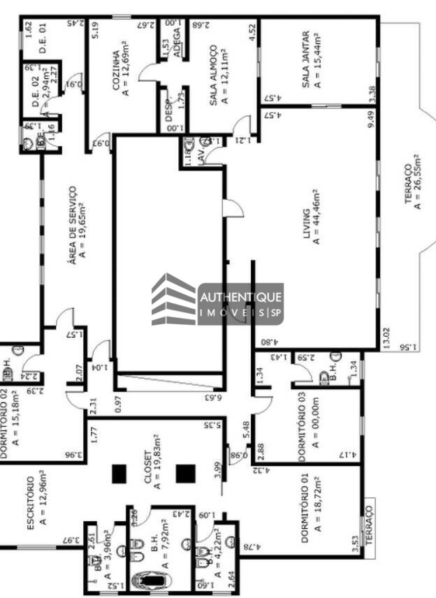 Apartamento à venda com 3 quartos, 330m² - Foto 12