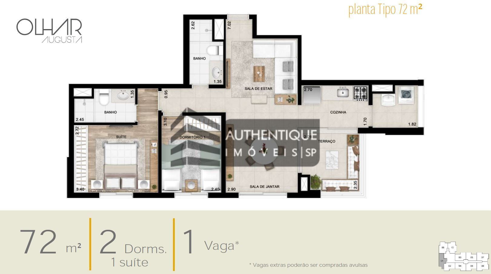 Apartamento à venda com 1 quarto, 67m² - Foto 37