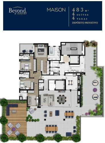 Apartamento, 4 quartos, 270 m² - Foto 45