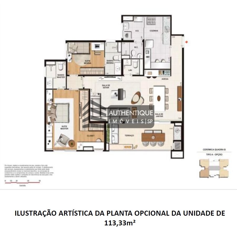 Apartamento à venda com 2 quartos, 113m² - Foto 19