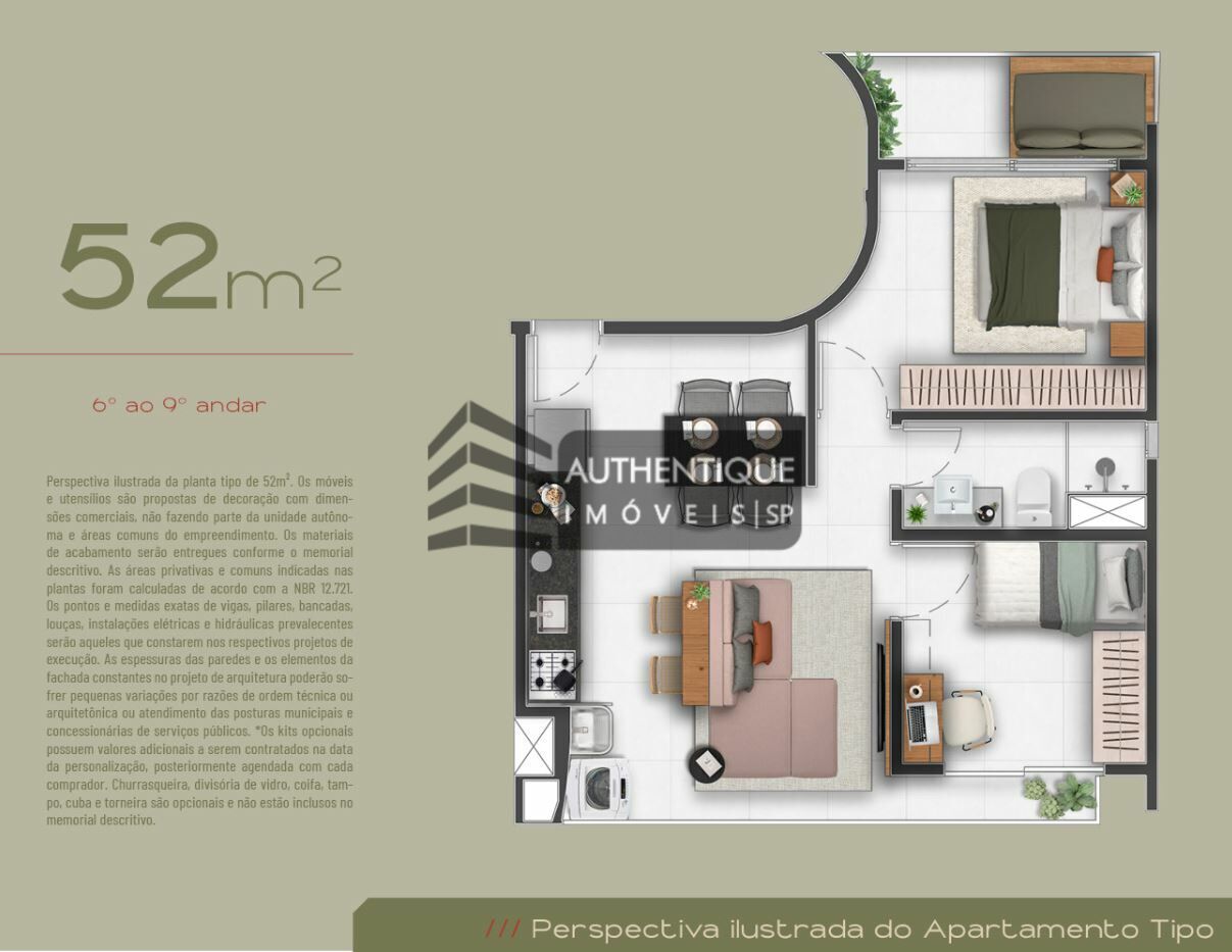 Apartamento à venda com 2 quartos, 47m² - Foto 46