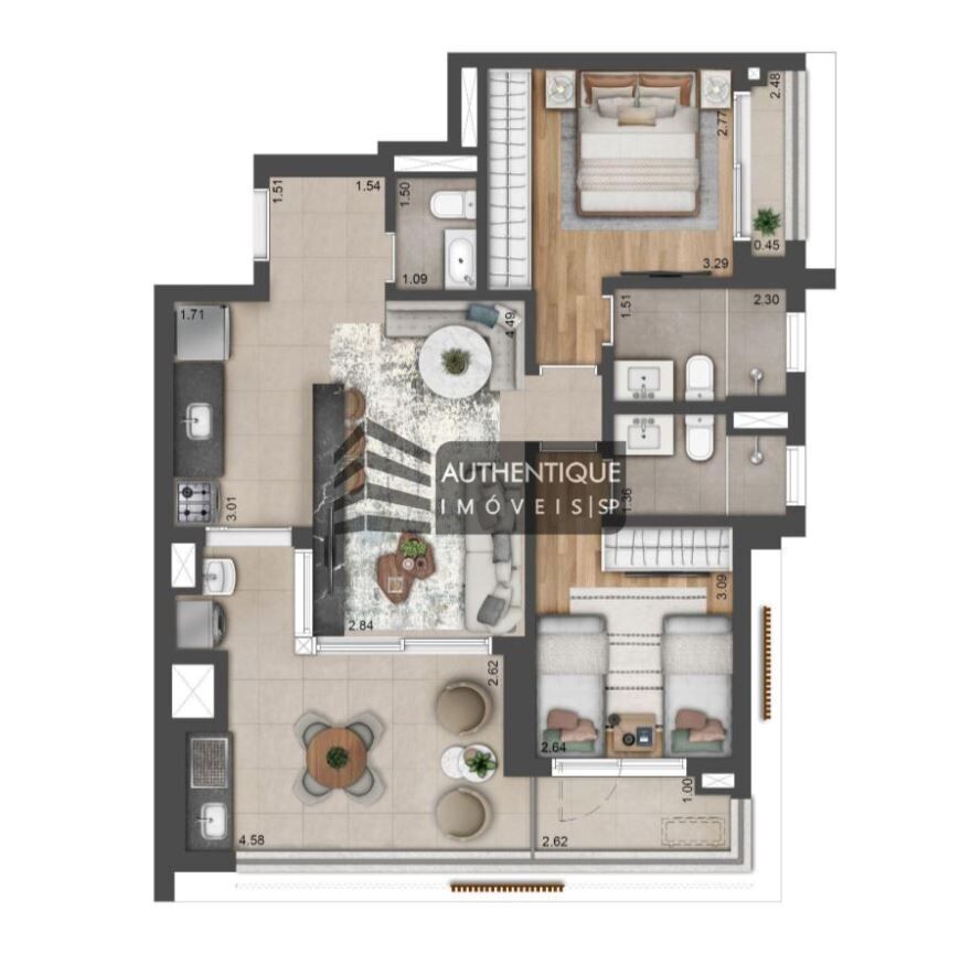 Apartamento à venda com 2 quartos, 82m² - Foto 16