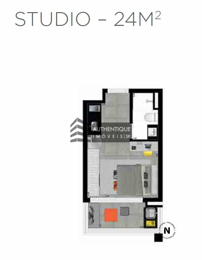 Apartamento à venda com 1 quarto, 29m² - Foto 40