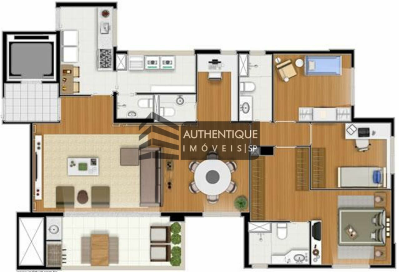 Apartamento à venda com 3 quartos, 121m² - Foto 46