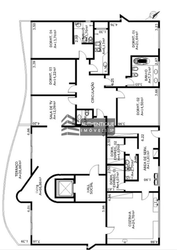 Apartamento à venda com 5 quartos, 293m² - Foto 30