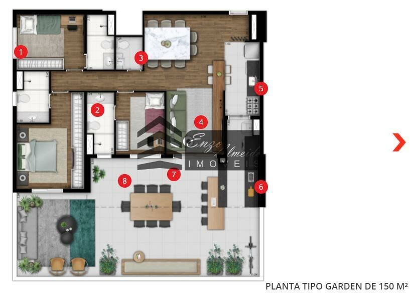 Apartamento à venda com 3 quartos, 103m² - Foto 18