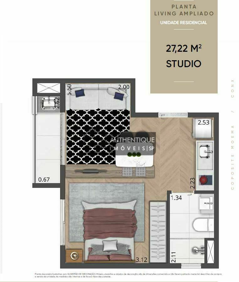 Apartamento à venda com 2 quartos, 103m² - Foto 21