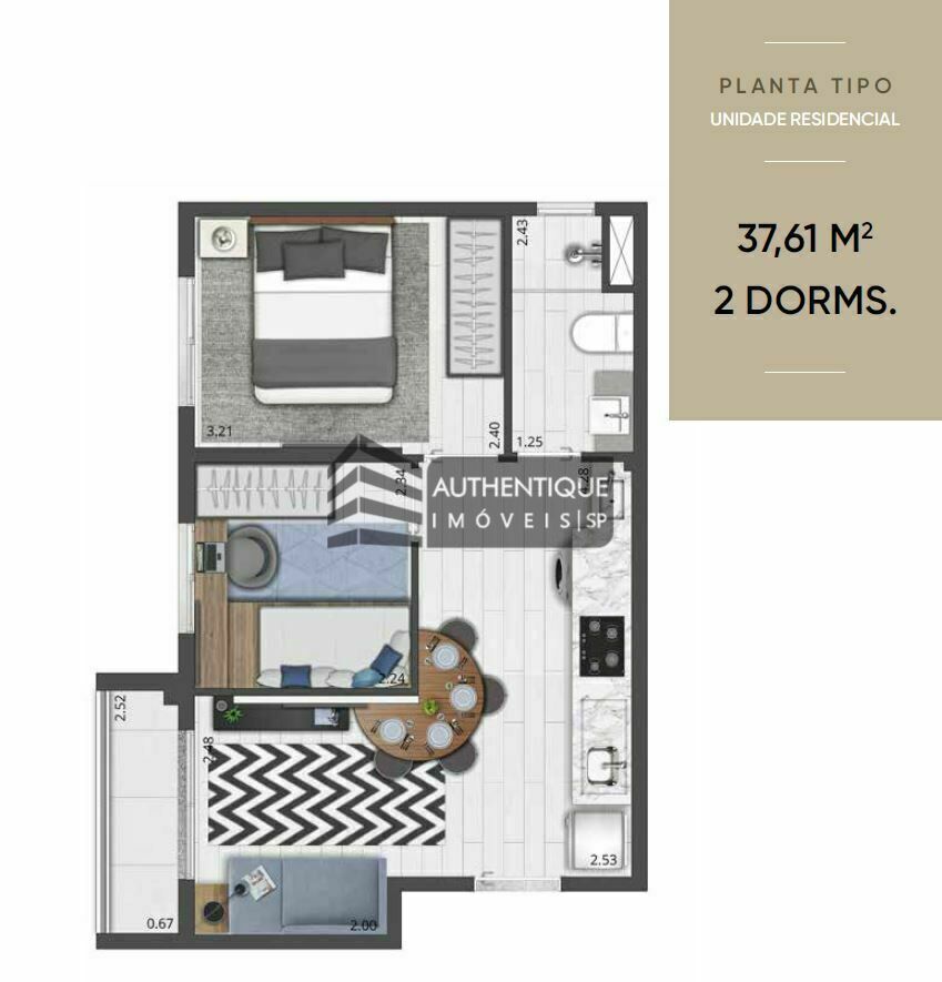 Apartamento à venda com 2 quartos, 103m² - Foto 26