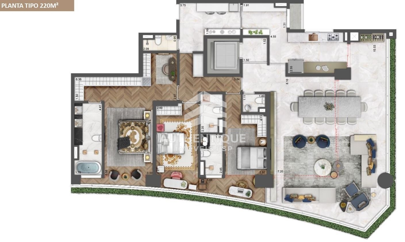 Cobertura, 3 quartos, 291 m² - Foto 31